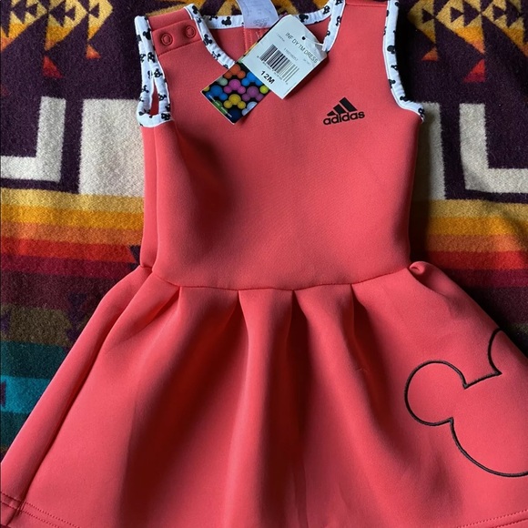 Adidas Mini Mouse Disney Dress Size 12 Months - Picture 1 of 1